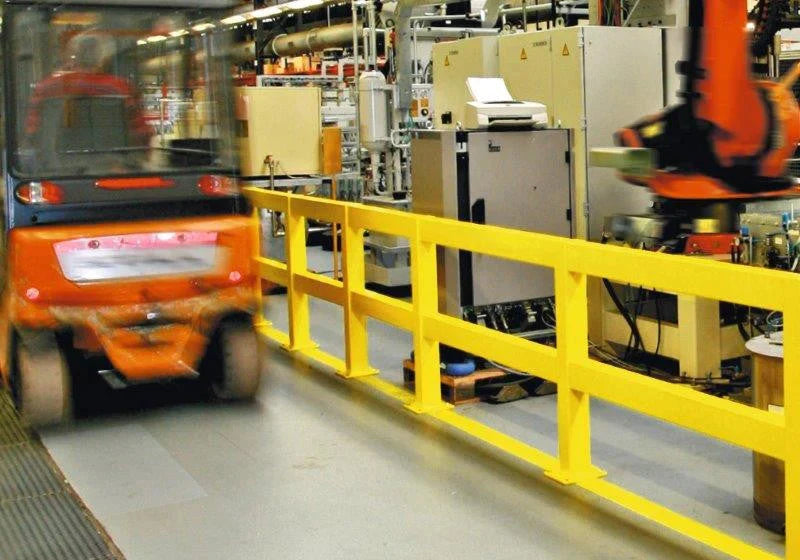 BLACK BULL Rammschutz-Geländer XL-Line - Innenbereich