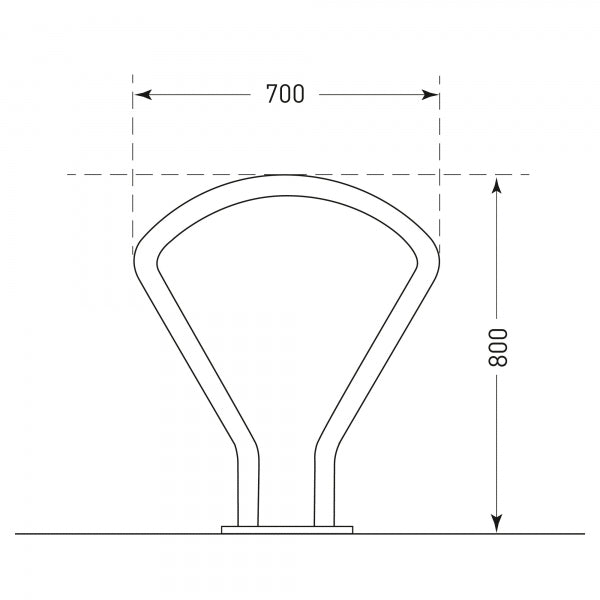 CITY-Anlehnbügel VUELTA