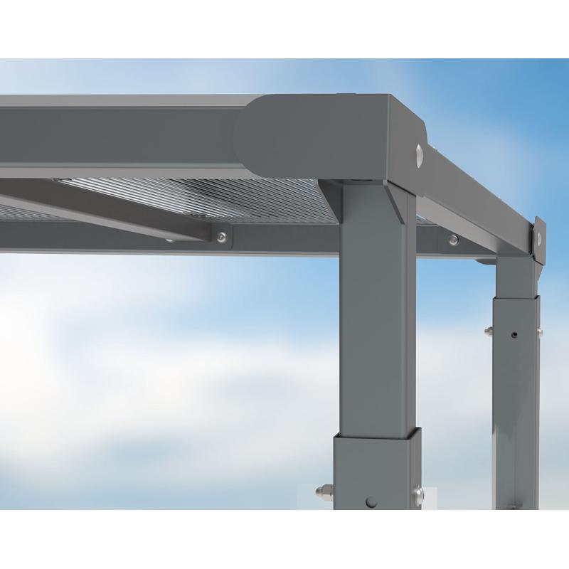 Fahrradüberdachung Milano