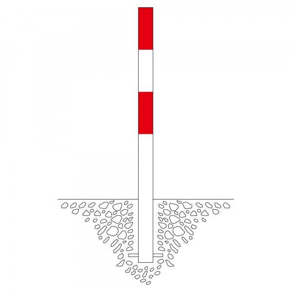 Morion Sperrpfosten - 76mm Ø