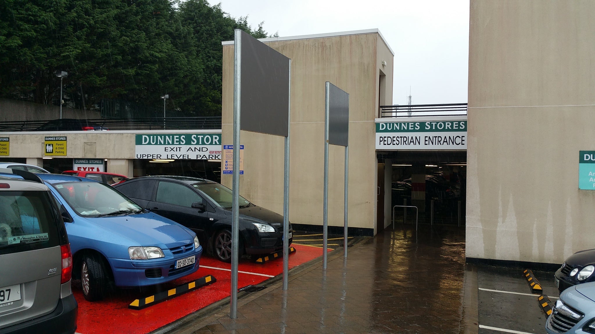 Park It 1800 mm Gummi-Radstop (weiß)