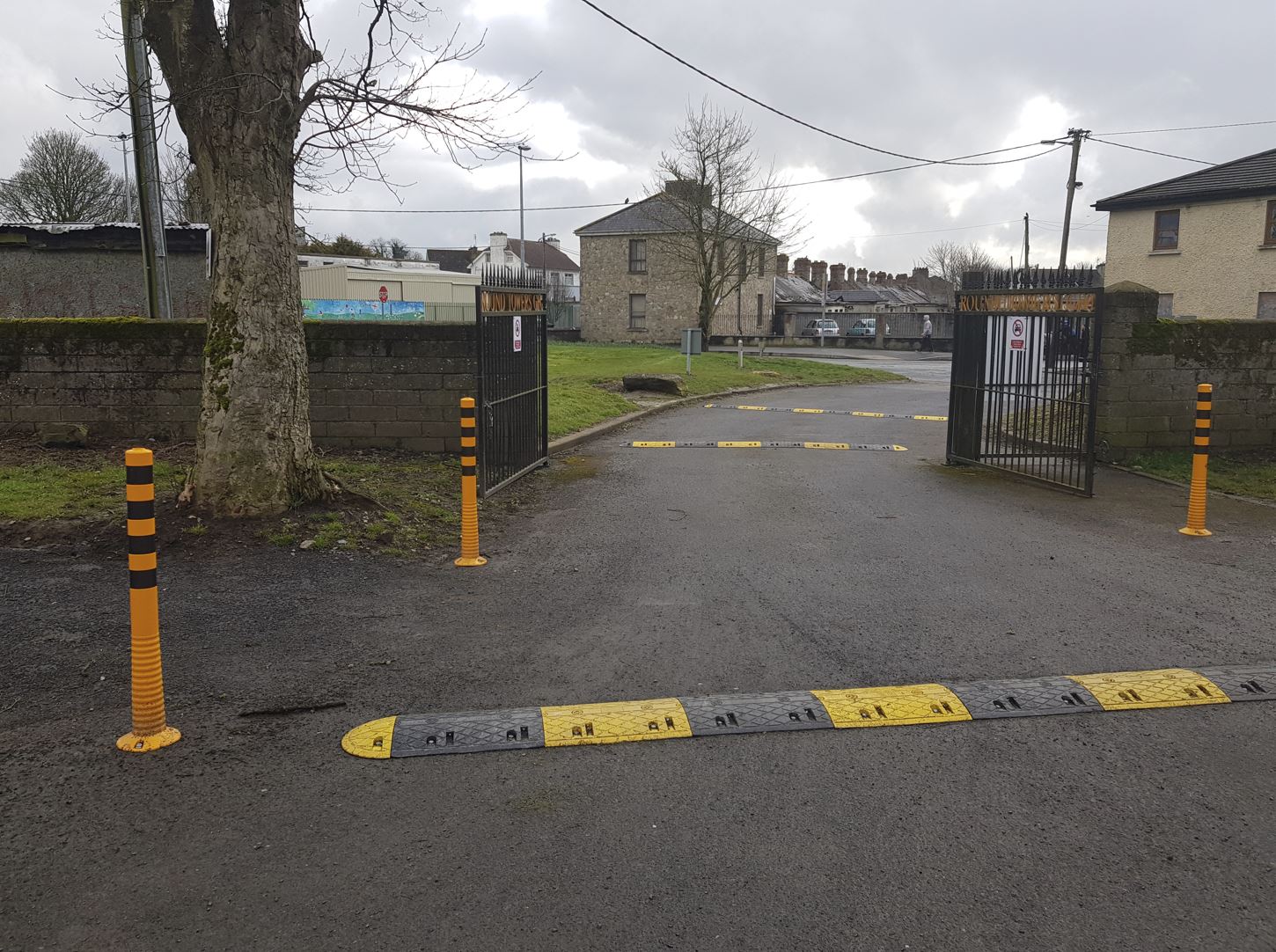 FlexBrite™ Flexibler Poller 1000 mm (Gelb/Schwarz)