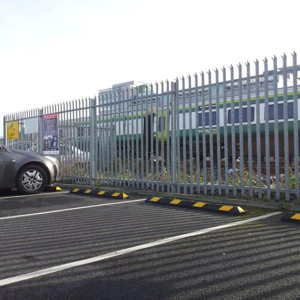 Park It 1800 mm Gummi-Radstop (Gelb)