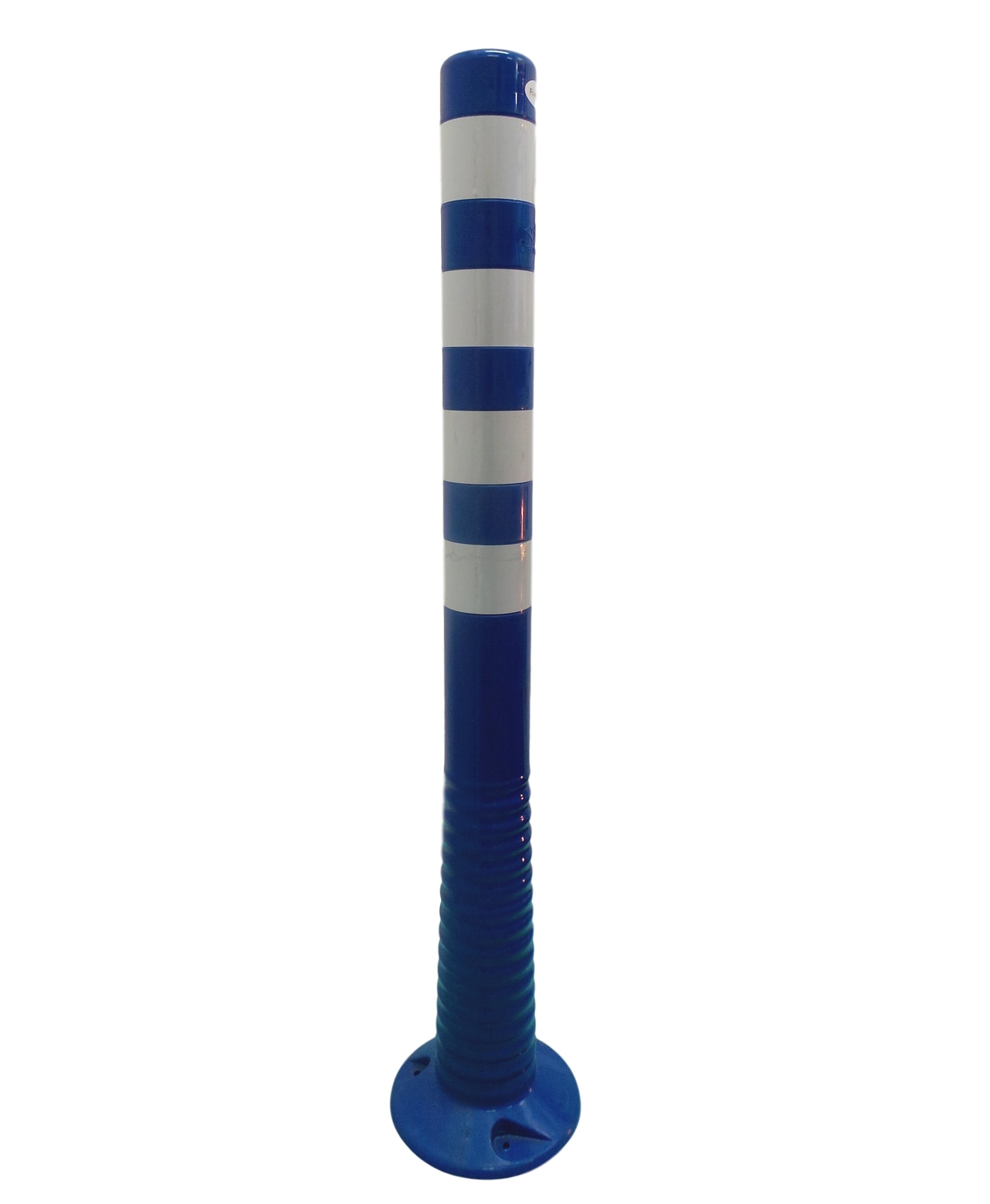 FlexBrite™ Flexibler Poller 1000 mm (Blau/Weiß)