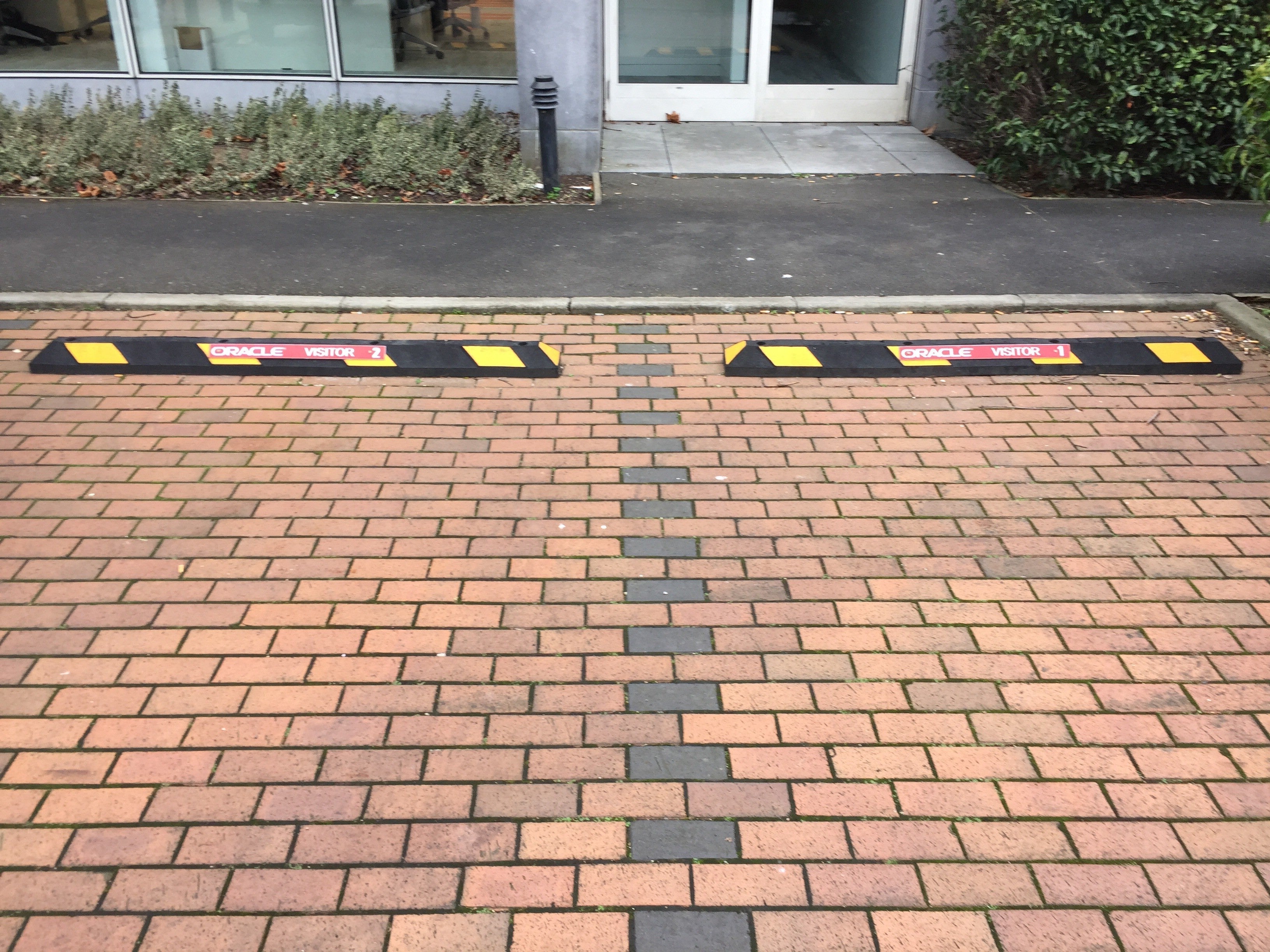 Park It 1800 mm Gummi-Radstop (Gelb)